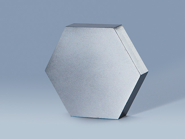 Hexagonal piece